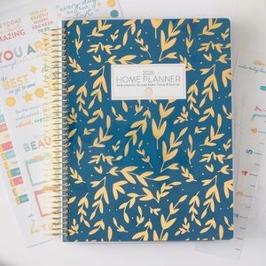 PPP Navy Leaf  Home Planner BNWT 2026
